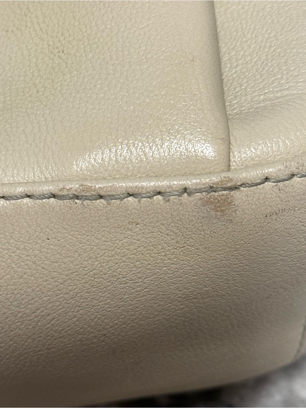See By Chloé Leather Suede Bucket Bag Cream Taupe Brown Gold Hardware - Picture 14 of 16